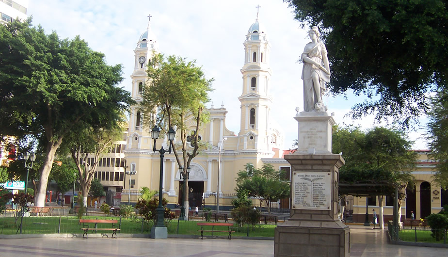 Plaza de Armas of Piura